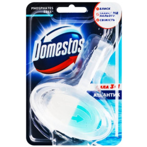 Подвесной туалетный блок Domestos Сила 3в1 Атлантик, 35 г